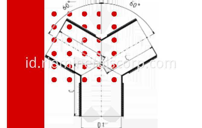 heavy duty rubber screening panel for gold mining